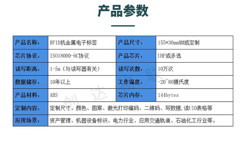 RFID混凝土电子标签