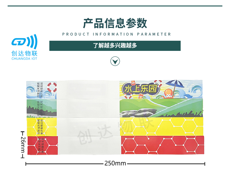 RFID热敏纸腕带