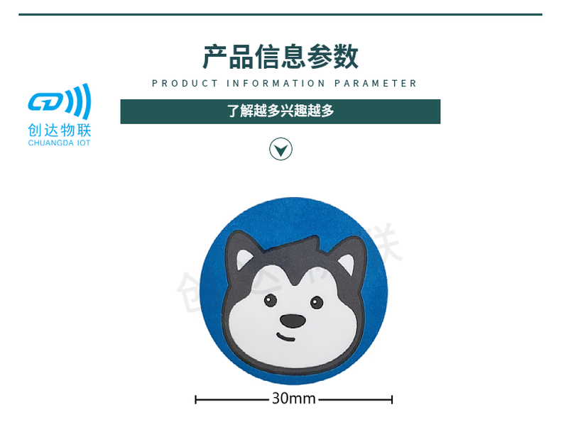 NFC高频迷你圆形卡