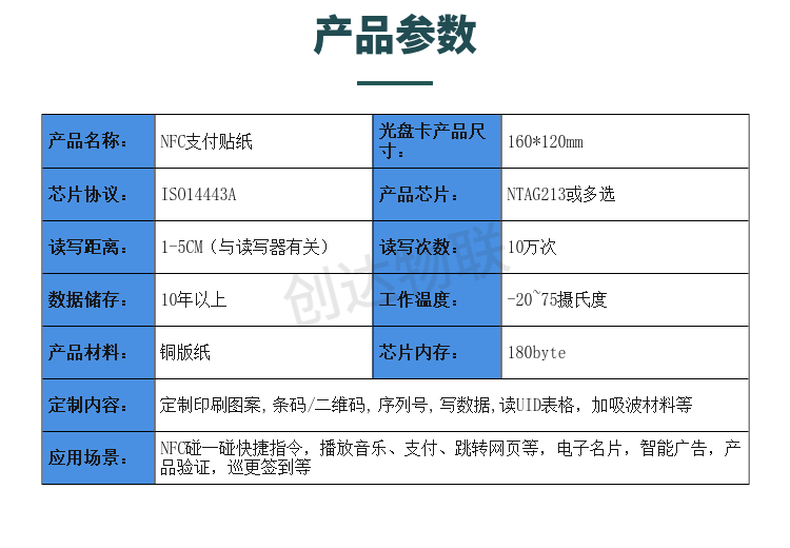 支付宝碰一下 NFC支付标签