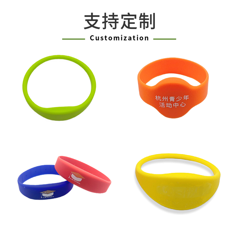 闭环式硅胶腕带