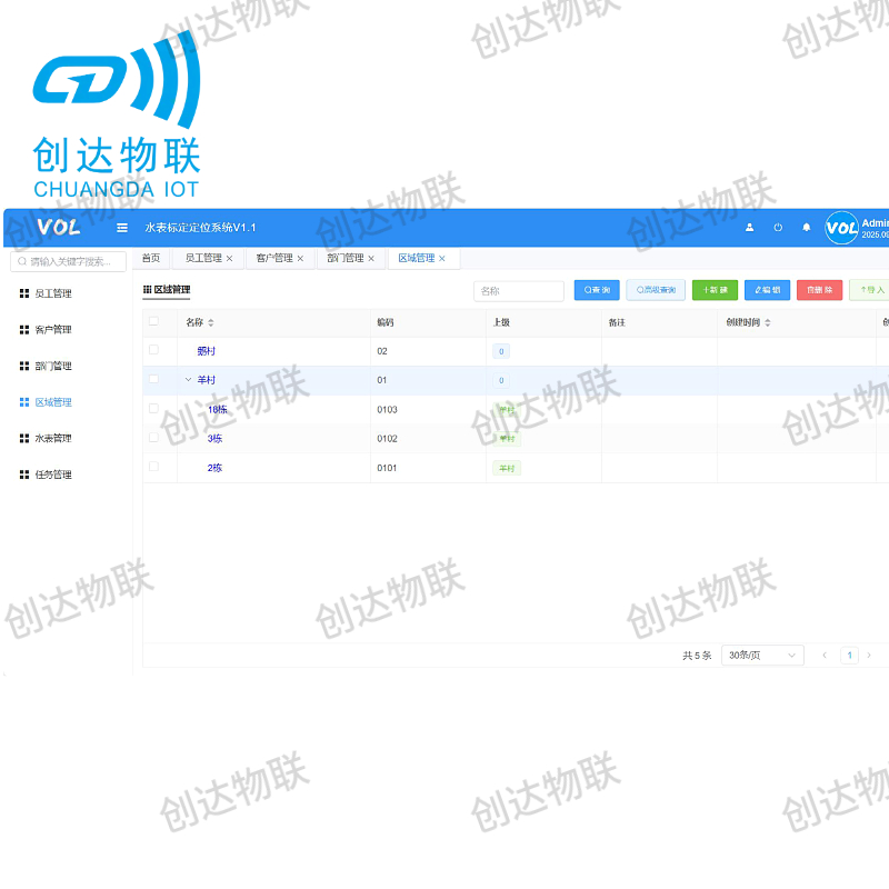 NFC水表系统平台
